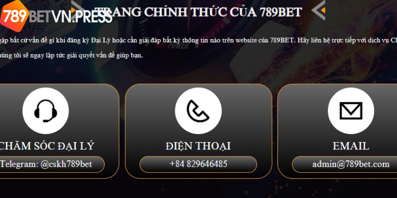 Nhận tiền chiết khấu hoa hồng cho các đại lý của nhà cái 789bet