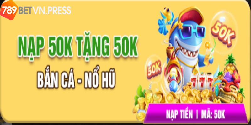 Nhận giftcode 789bet trị giá 50k khi nạp lần đầu